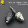 0.3-3.6mm Chuck with Shank for Electric Grinder/Drill