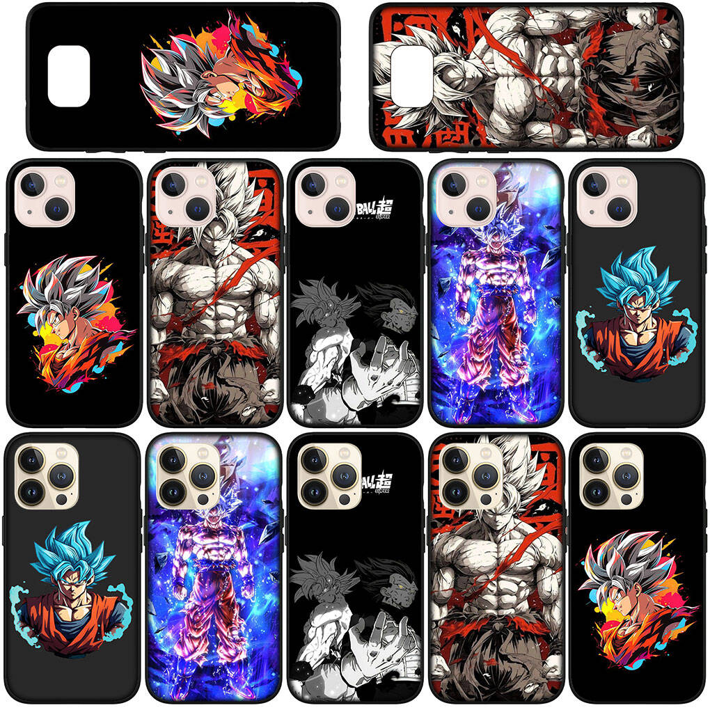 Phone Case for iPhone 17 15 16 Plus Redmi Note 14 12 11 13 Pro Max Huawei P30 P20 Lite Y9 OPPO A60 A40 A80 A18 A16 A54 Poster Dragon Ball Z Goku Cover