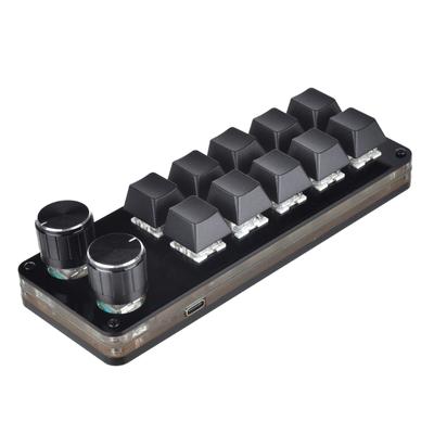 Keyboard 10 Key 2 Knob Gamer Programmable Keypad Y Hot Swap Customization Mechanical Keyboard Macro Keypad