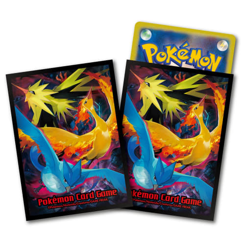 Pokemon Center Original Pokemon Card Game Deck Shield Fire & Thunder & Articuno