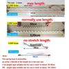 3M Flexible Spring Shower Head Hose Tube Plastic Water Toilet Bidet Sprayer Telephone Line Soft Hoses Bathroom Accessories