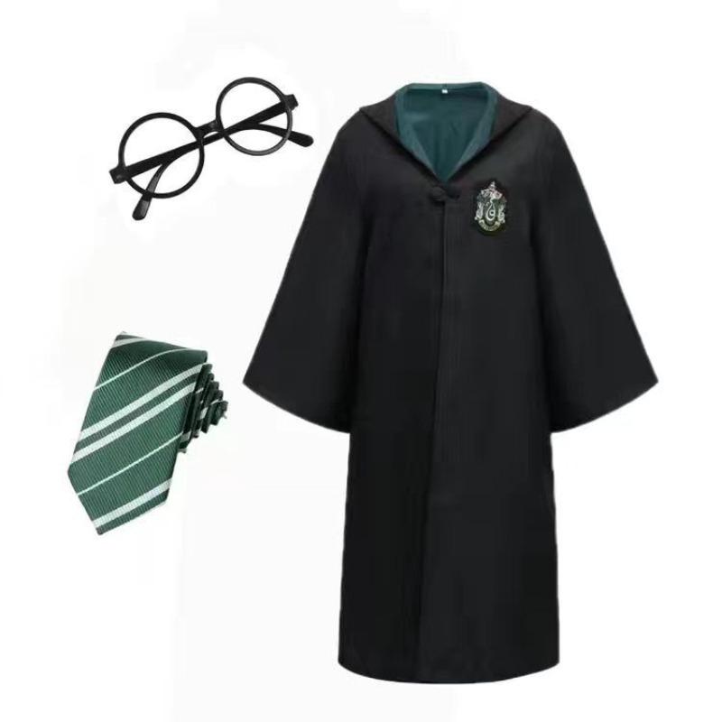 Harry Potter Cosplay Kostüm Magier Robe Kleidung Zubehör Erwachsene Kinder Schuluniform Halloween Umhang