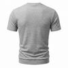 Men Simple Casual Old Money Textured Crew Neck Short Sleeve T Shirt