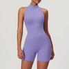Women's Spring High-Intensity Sports Yoga Bodysuit - Beautiful Back, Hip-Lifting, Tight-Fitting with Zipper