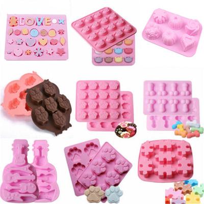 Biscuiți pentru decorarea prăjiturii, forme de copt, în siguranță, pentru fondant, bomboane, ciocolată, silicon, pentru săpun, meșteșuguri multifuncționale