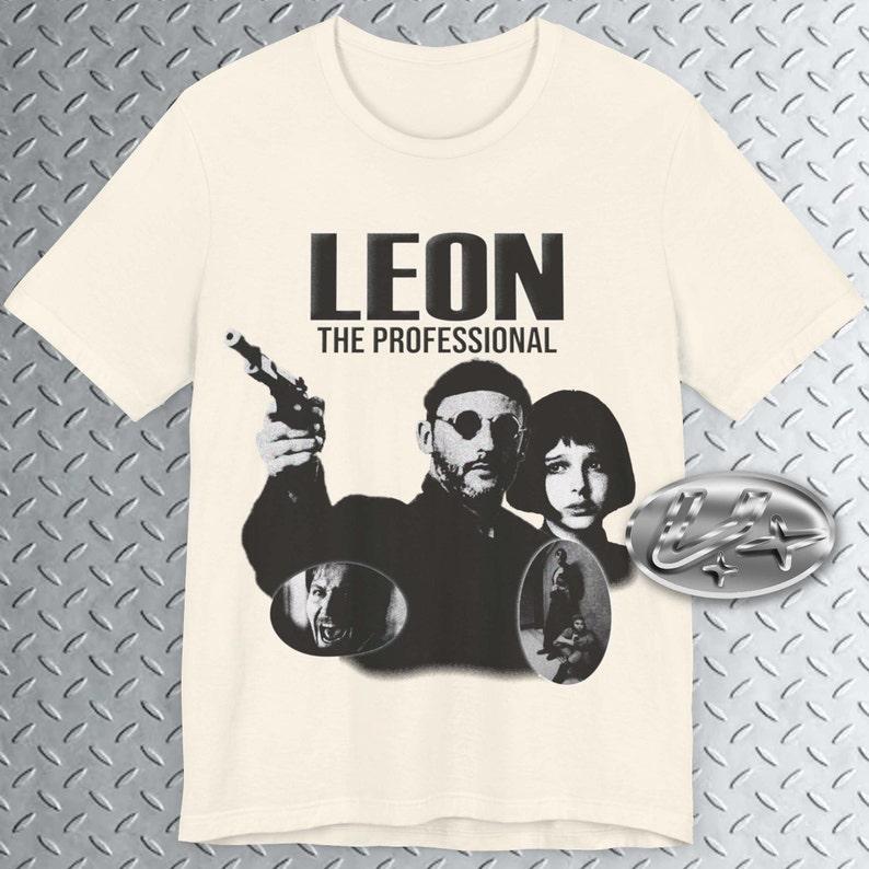 Leon the Prof. kids T-Shirt, 90s Action Movie Shirt, Y2k Aesthetic kids T-Shirt, Retro Movie Graphic Tee 140