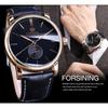 Forsining Men's Fashion Casual Simple Mechanical Movement Mechanical Watch