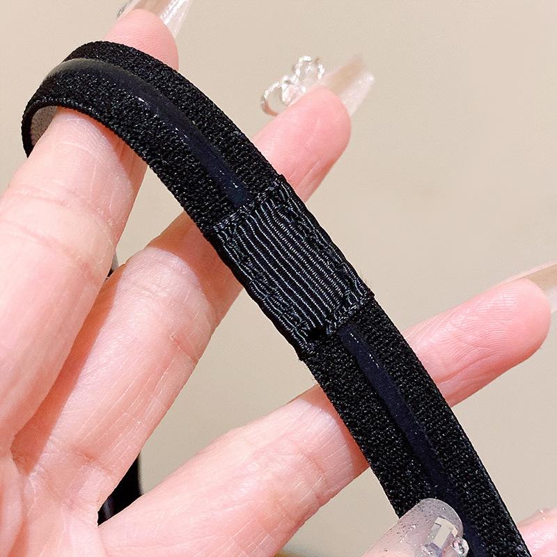 Sports Headbands for Women Men Elastic Sports Hairbands Non-Slip Thin Football Running Sweatbands Hair Accessories