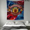 Manchester Crest Poster Bedding 1 Duvet Cover 2 Pillowcase Without Core Duvet Cover And Pillowcase Bedding Set Christmas Birthday Gift