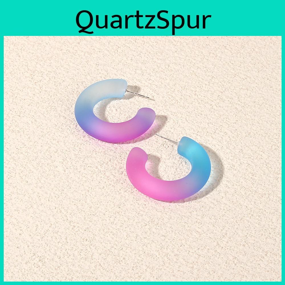 Geometric Acrylic Earrings For Women Summer 2021 With Colorful Design For Gift And Party Decor