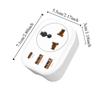 Type C Multi Socket Fast Charging Wall Socket Extender Multifunction Power Socket  PC
