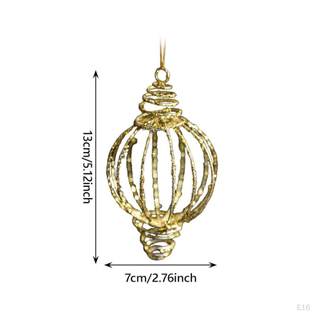 Julpynt Berlock Hänge Kreativ Julgransdekor Dekoration för Restaurang Fest