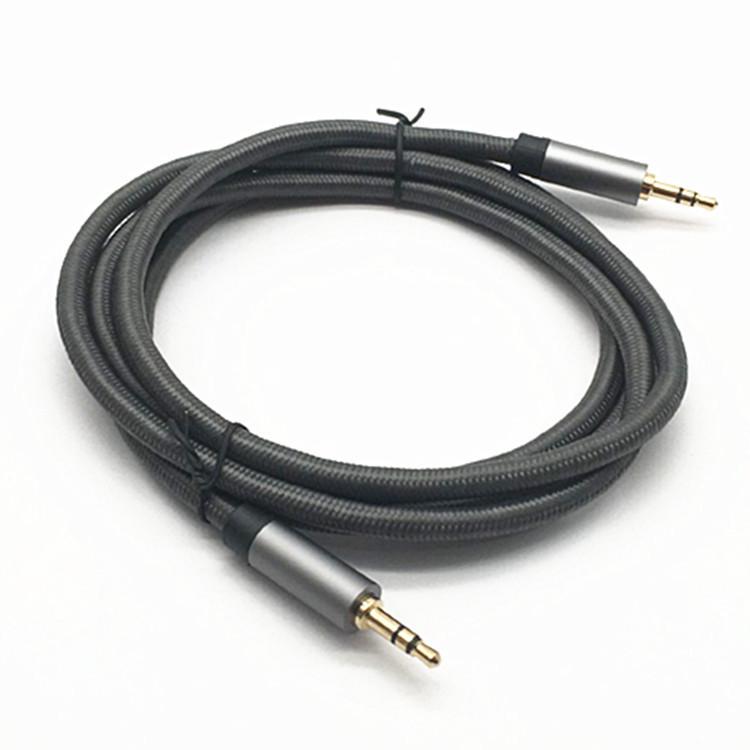 Gold-Plated 3.5mm Male-to-Male AUX Audio Cable