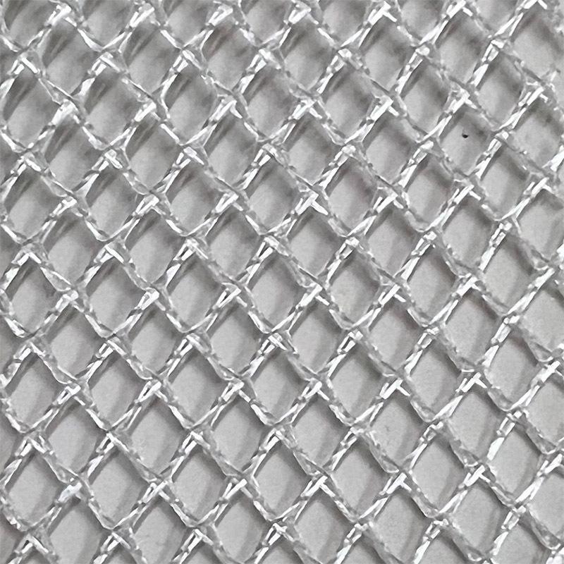 In-Stock K114 Diamond Warp Knit Polyester Mesh Fabric for Bags & Laundry