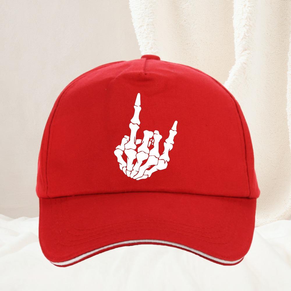 Unisex Skeleton Fingers Hiphop Hats Spring Autumn Outdoor Adjustable Casual Baseball Caps Sunscreen Hat Adjustable
