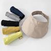 Breathable Large Brim Sun Hat UV Protection Empty Top Hat Creative Woman's Sunshade Hat  Travel