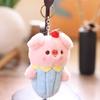Fruit Bunny Cartoon Plush Animal Pendant Doll For Kids Gift And Bag Decoration