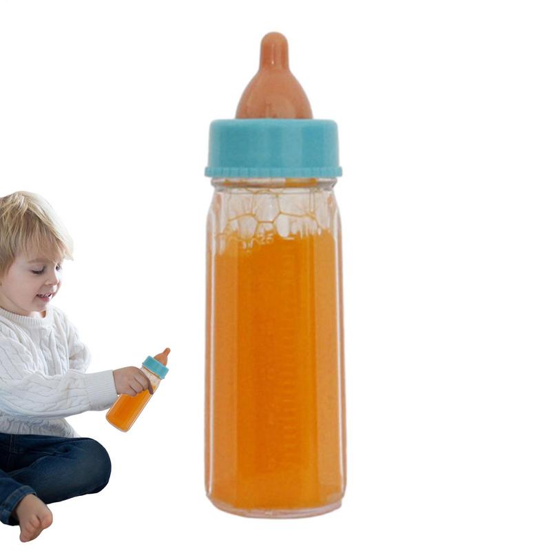 Magic Children Toy Baby Dolls Feeding Bottle Toy Strange Prop Milk Bottle Liquid Disappearing Kids Pretend Play Accessories