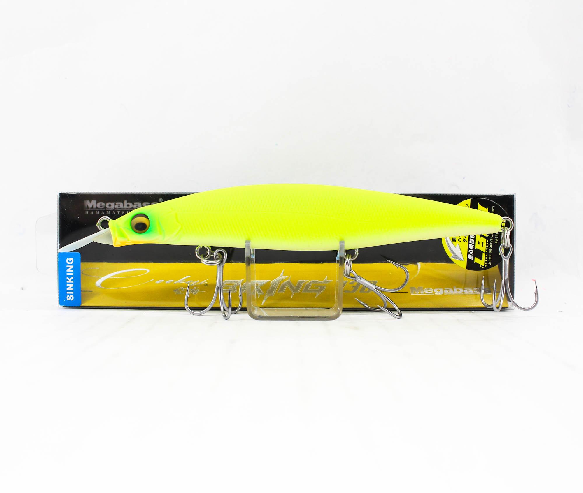 

Таблица результатов тонущей приманки Megabass Cookai Bring 130S (7984)