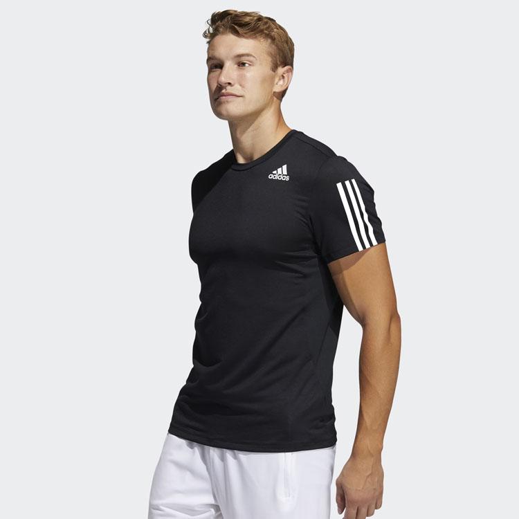 New Adidas AEROREADY T Shirts Men Black GQ2159