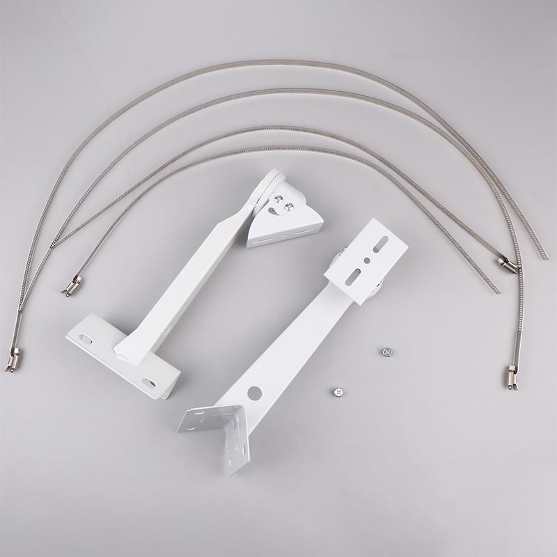 Monitoring Hoop Bracket Closed Circuit Camera Pole Hoop Monitoring Holder Outdoor External Wall Corner Accessories