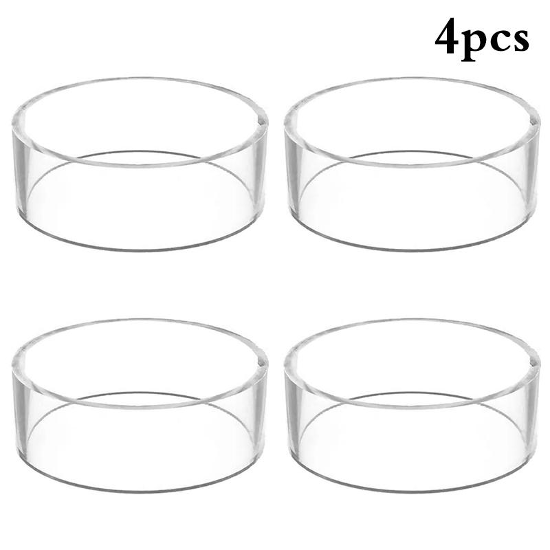 Acrylic Ball Stand Clear Round Display Stand Support Holder For Football Basketball Rugby Soccer