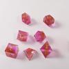 Poppy Drip Resin Dice Set: 7-Piece Polyhedral Silicone Mold for Tabletop Gaming & DIY Keychain