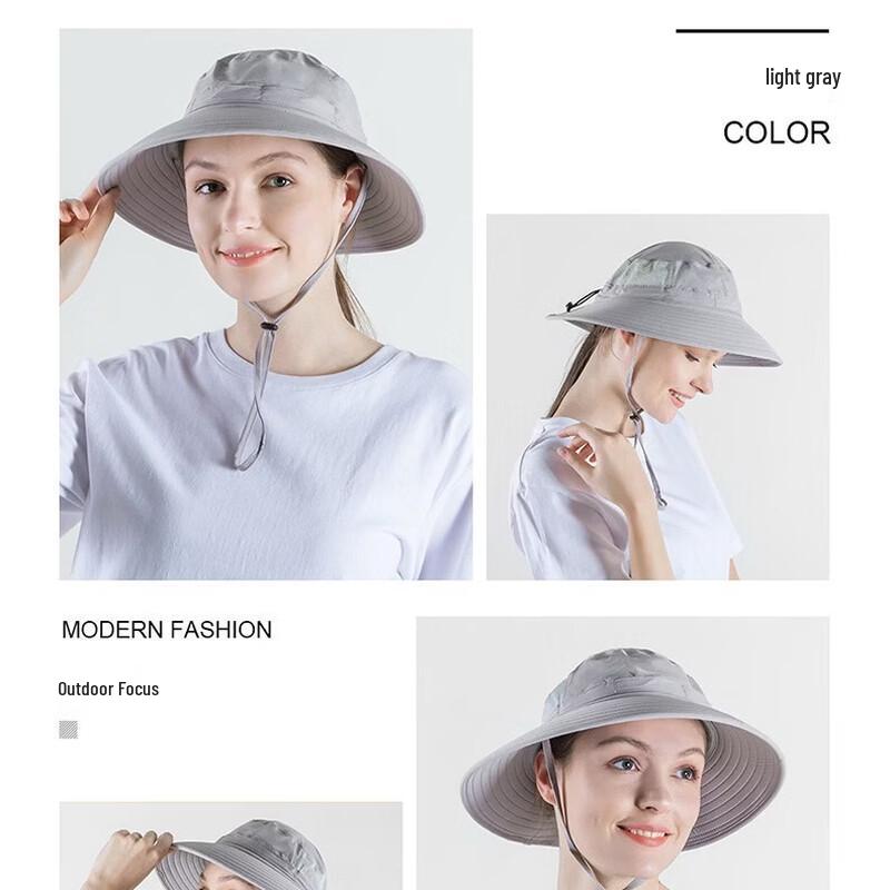 Unisex Outdoor Wide-Brim Fisherman Hat