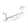 1Pcs Space-Saving 5-Hook Door Hanger - Easy Install, Contemporary Style, Durable Storage for Coats