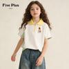 FivePlus Girls' Cartoon Polo T-Shirt