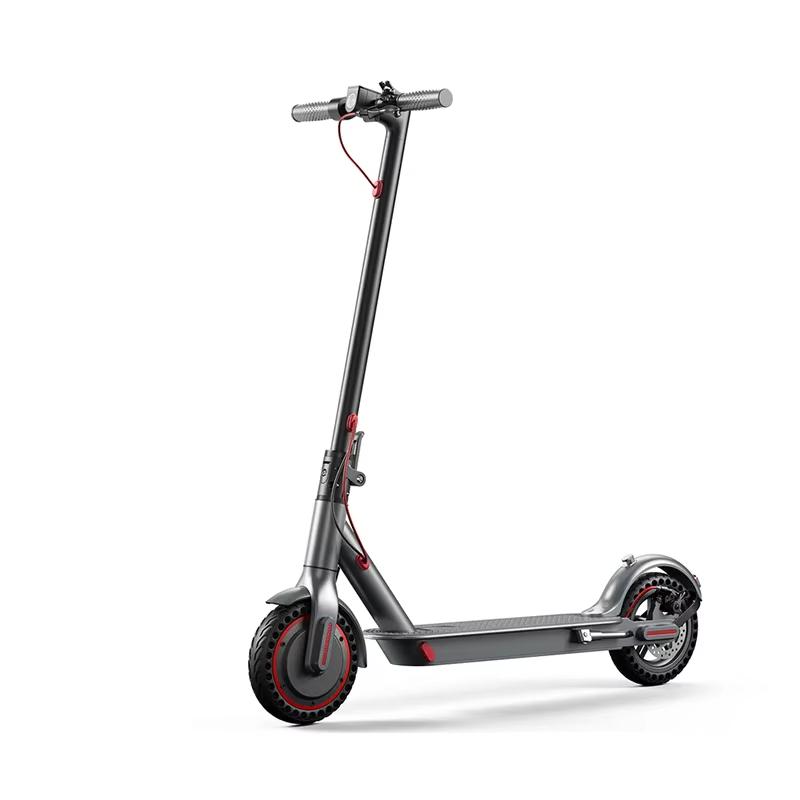 New Emoko Scooter HT-T4 Pro Electric Scooter Foldable 350W 36V 10.4Ah 8.5" Honeycomb Tires Folding E-scooter App Support Disc Brake+E-ABS