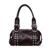 Korean Style Rivet Handbag: Large Capacity, Versatile Shoulder & Underarm Bag for Women - High-Quality, Trendy Motorcycle Design
