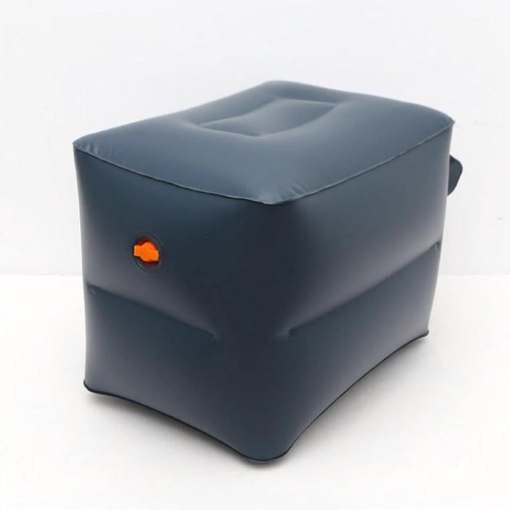 Inflatable Car Rear Row Gap Pad & Pillow - Space Filler for Travel, Relieve Fatigue, Easy to Carry for Adults & Children (18 * 14 * 14)