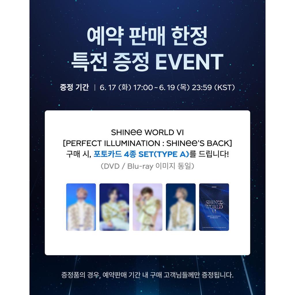 [Vorbestellung]  SHINee - WORLD VI [PERFECT ILLUMINATION] DVD (Online-Vorteil)