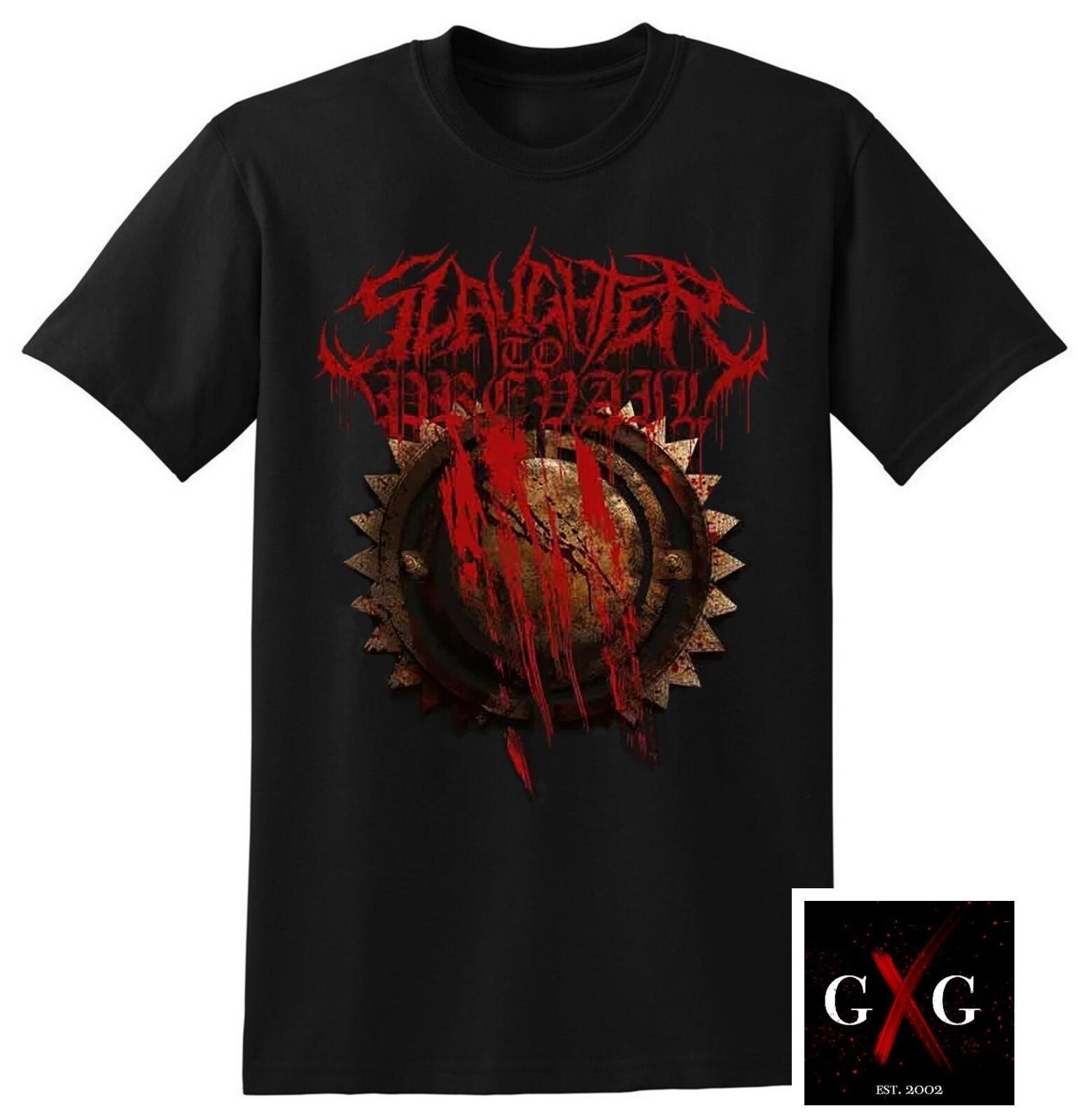 SLAUGHTER TO PREVAIL cd lgo BLOODY GEAR Official SHIRT XL New grizzly kostolom XXXXL