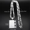 Muslim Arabic Quran Islam Arab Pendant Necklace for Women Men Stainless Steel Silver Color Religion Necklaces Jewelry Gift N7439