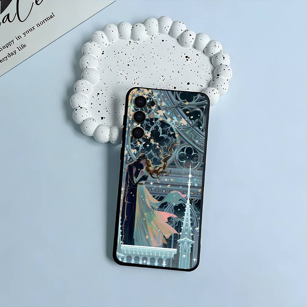 

A-Acotar A Court of Mist and Fury Phone Case For Samsung S25,S24,S21,S22,S23,S30,Ultra,S20,Plus,Fe,Lite,Black Soft Silicone Samsung S21fe