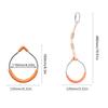 Kids Strength Training Rings Indoor Home Fitness Gymnastic Rings Pull Up Rings