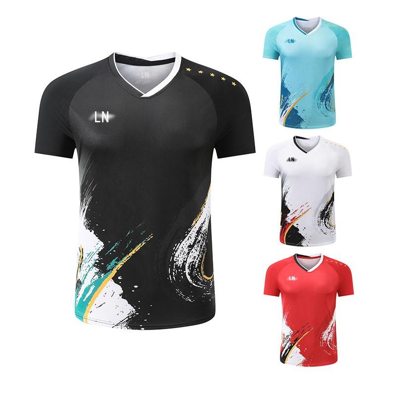 Unisex Badminton Shirt Short Sleeve Quick Dry Sport T-Shirt Men Women Kids Training Competition