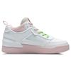 Li Ning CF New Sequence Non slip Lightweight Mid top Skateboard Shoes Women's White Pink AGCR112-1