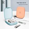 Qisu Small Shell Colorful 4-Piece Nail Clipper Set