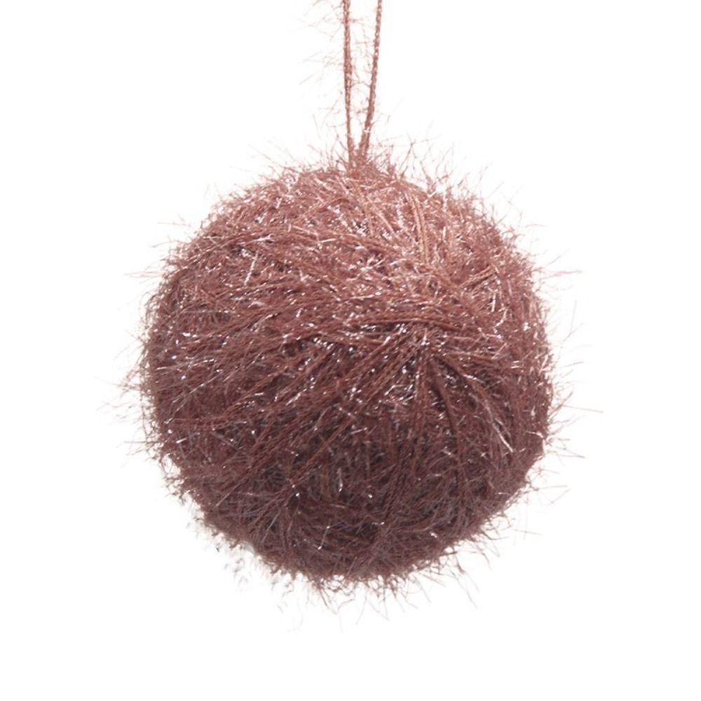 Silk Foam Christmas Decoration Ball Bright Bright Silk Foam Winding Ball  Holiday Arrangement
