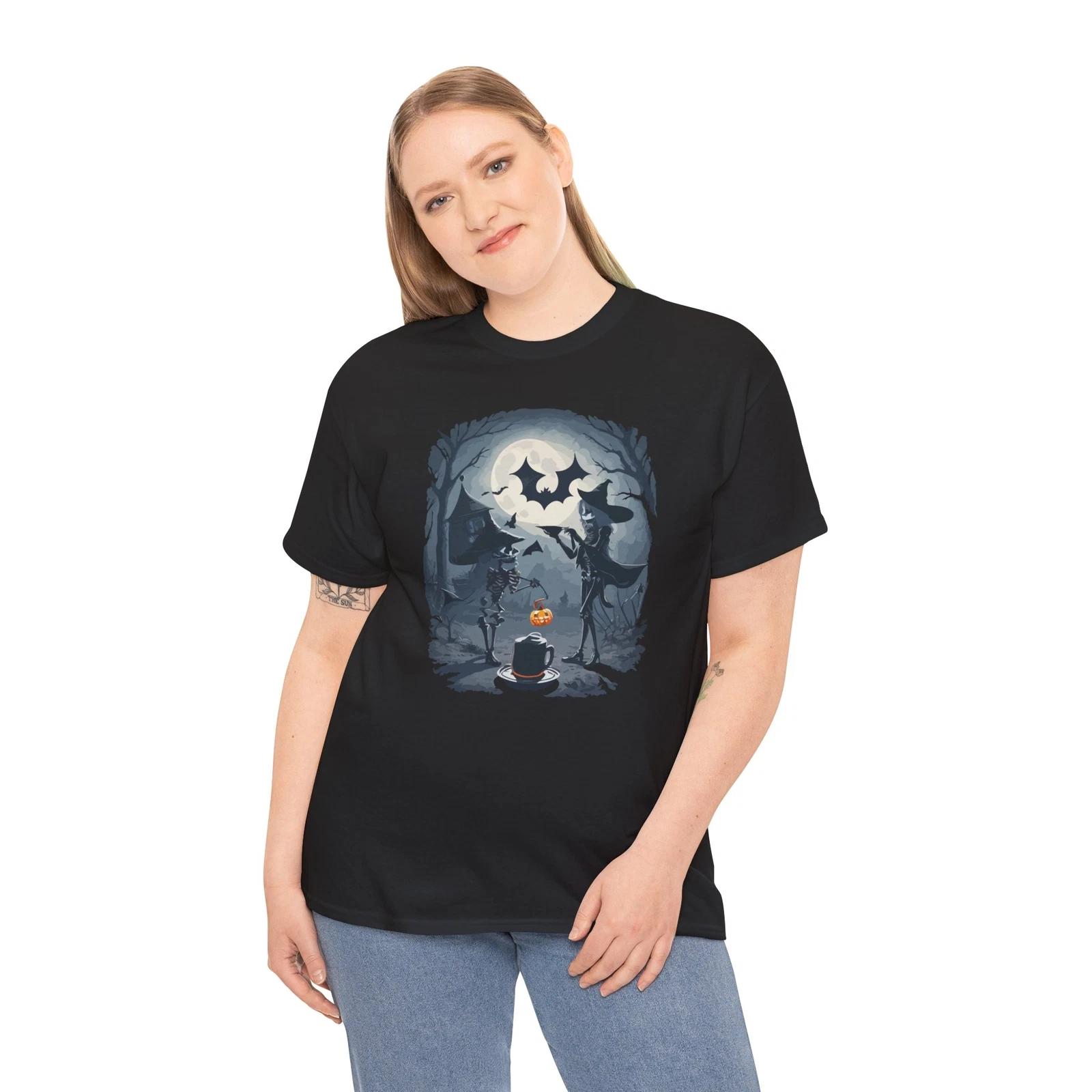 

Halloween Witch Coffee Lover T-Shirt | Trendy Witch Fashion Tee S