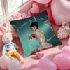 Music Album M-Marina the diamonds Pillow Case Soft Plush Fabric Double-Sided Printed Cushion Cover Warm Winter Sofa Pillow Case