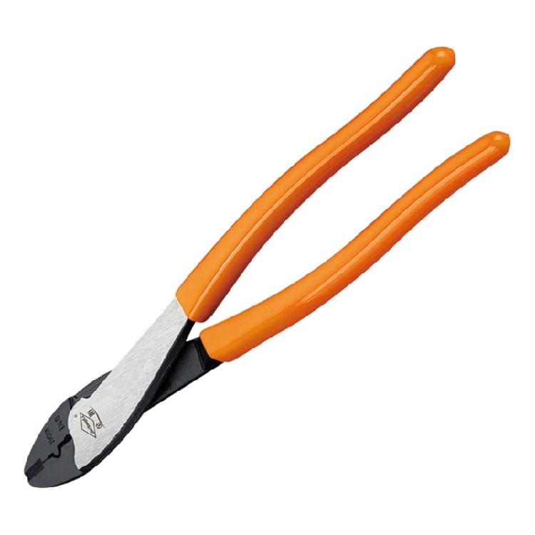 10inch Cable Crimper and Wire Cutter Ergonomically for Precisions Cutting and Crimping Tasks