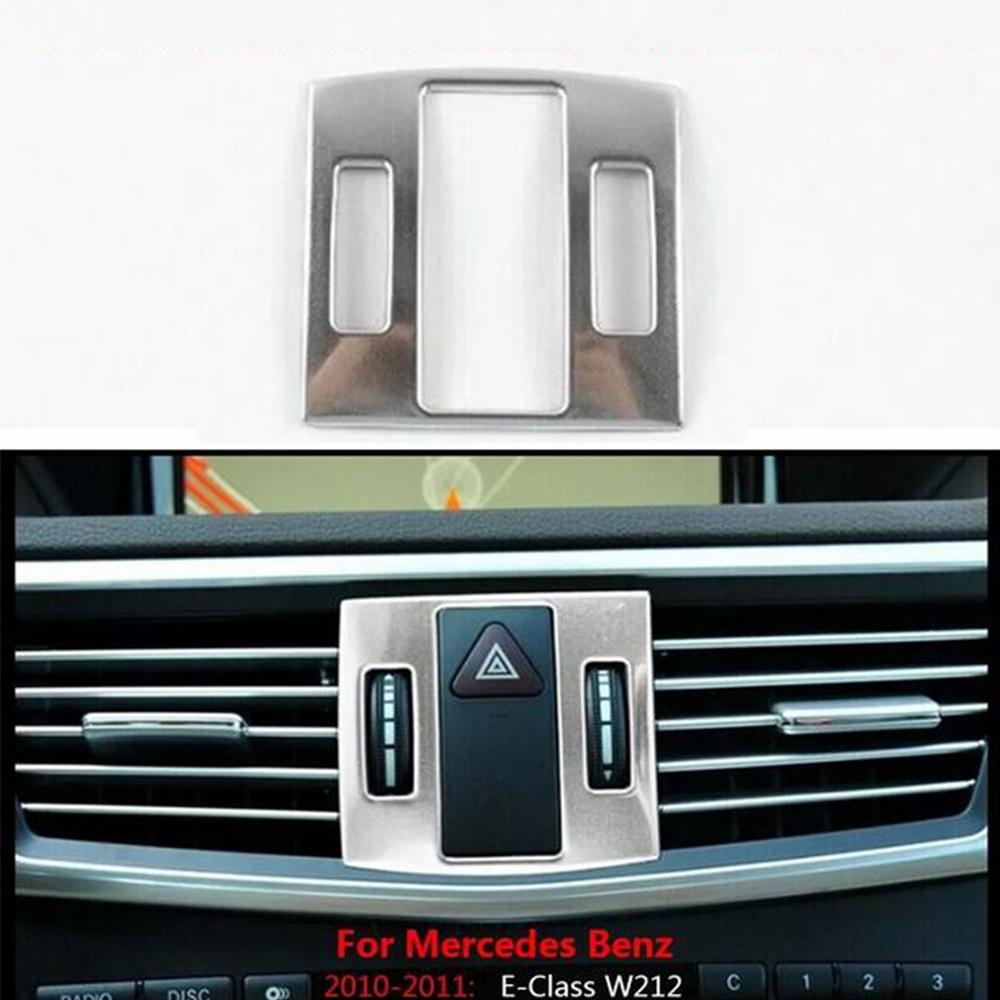 Center Console Air AC Vent Outlet Cover Trim For Mercedes Benz E W212 2010-2011