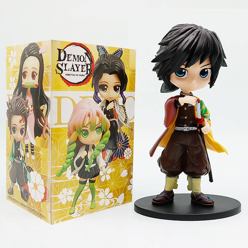 8pcs/set 2026 New  Demon Slayer Tanjiro Kamado Nezuko Anime Figure Model Toys Ornament Toys Mystery Box Decoration Collection To