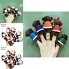 Seven Little Monkeys Plush Finger Puppets Set Pp Cotton For Kids Creative Playtime