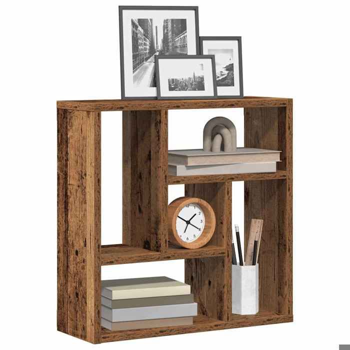 VidaXL Étagère murale vieux bois 45x16x45 cm bois d'ingénierie 856071