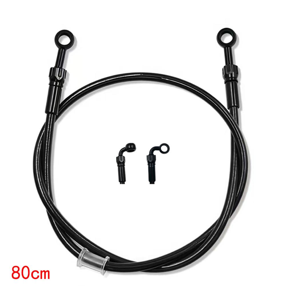 Hydraulischer Bremschlauch Edelstahlverstärkte Bremsleitung mit ABS-Ummantelung für Motorrad Bietet verbesserte Bremskontrolle